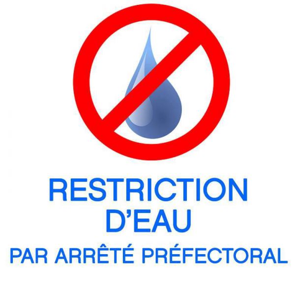 RESTRICTION EAU
